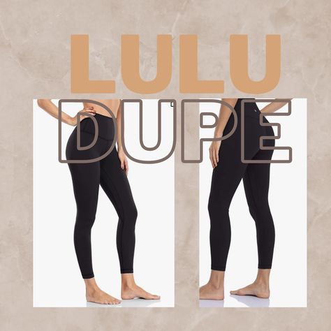 Best lulu dupe ever Lulu Leggings, Lululemon Align, Best Amazon, Lululemon Leggings, Look Alike, High Waisted Pants, Yoga Pants, High Waisted, Leggings