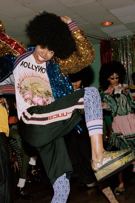 Gucci Pre Fall 2017, Gucci Campaign, Urban Party, Holiday Campaign, Campaign Fashion, Northern Soul, Afro Punk, Event Photography, Fashion Editorial