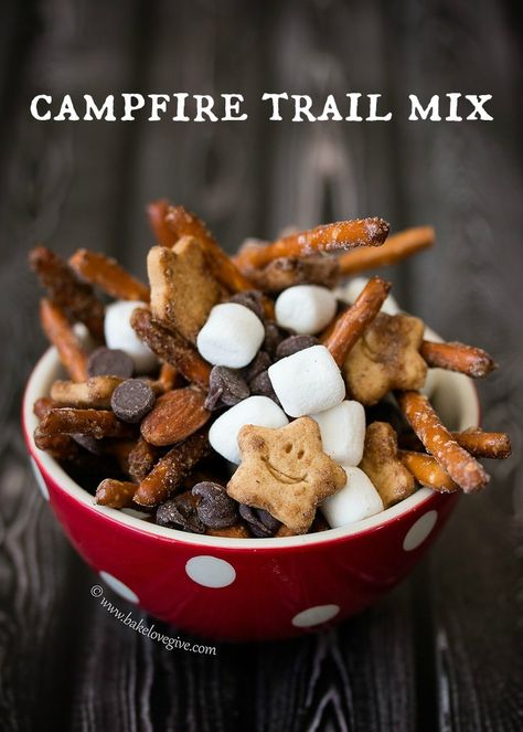 Oooh The Kids Are Gonna Love This! ~ Campfire Trail Mix Lake Snacks, Chunky Dunk, Trail Mix Recipes, Snack Mixes, Christmas Place, Puppy Chow, Chex Mix, Snack Attack, Camping Food