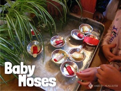 Miscellany of Randomness: Baby Moses craft Baby Moses Preschool Craft, Moses Sunday School Craft, Baby Moses Activity, Baby Moses Craft Preschool, Baby Moses Crafts For Kids, Moses Basket Craft, Moses Craft Preschool, Baby Moses Craft, Moses Crafts