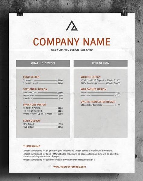 Download Pack of 25 Rate Card Templates in 1 Click.. Rate Card, Web Design Logo, Website Logo Design, Online Logo Design, Free Business Cards, Free Advertising, Card Templates Free, Web Graphic Design, Newsletter Design