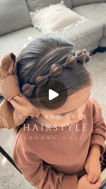 Yohana Hall on Instagram: "One of my favorite 5 minute hairstyles , cute, easy, and fast!   #5minutehair #5minutehairstyle #cutehairstyles #cutehair #easyhairstyles #summerhair #summerhairstyles #girlmom #hairtutorial #hairideas #hairinspo" Cute Girl Thanksgiving Hairstyles, Toddler Hairstyle Girl, Hair Styles For Preschoolers, Hairstyles For Family Pictures Daughters, Easy Hairstyles For Picture Day For Kids, Kindergarten Picture Day Hairstyles, Cute Hair Styles For Toddlers, Cute Picture Day Hair, Hairstyles For Long Hair Girls Kids