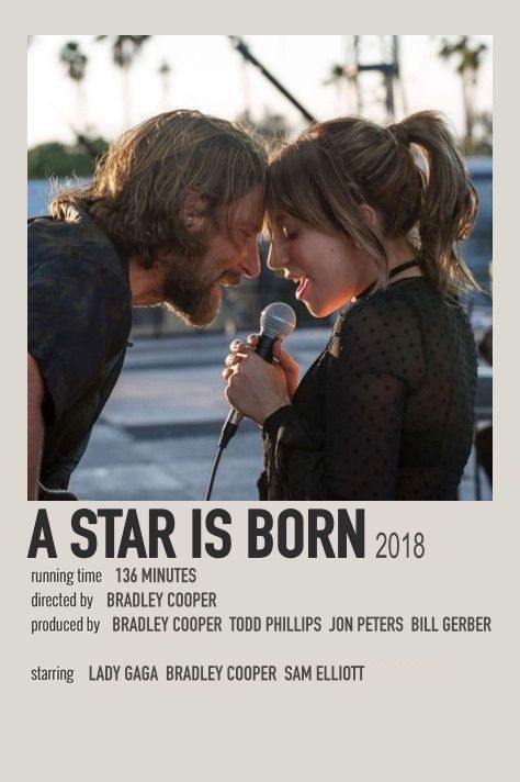 A Star Is Born Movie, Indie Movie Posters, Film Polaroid, Minimalistic Poster, Iconic Movie Posters, Movie Card, Film Posters Minimalist, Minimalist Movie Poster, Film Posters Vintage