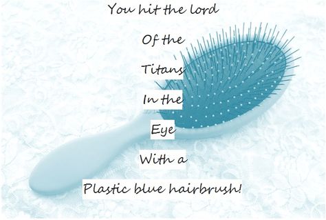 Blue Hairbrush Rachel Elizabeth Dare, Blue Hairbrush, Rachel Dare, Rachel Elizabeth Dare, Blue Food, Percy Jackson Fandom, Half Blood, Camp Half Blood, Heroes Of Olympus