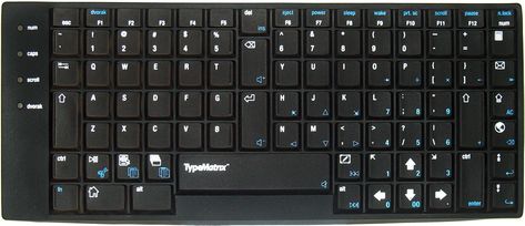 TypeMatrix 2030 USB Skin - Dvorak Computer Keyboard, National Geographic, Keyboard, Computer, Things To Sell, Skin, Electronic Products