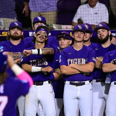 Lsu Tigers Baseball, Lsu University, Lsu College, Lsu Baseball, Geaux Tigers, Baseball Pictures, Lsu Tigers, College Sports, University