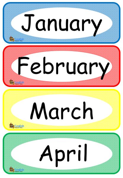 Months of the Year English Flashcards – English Treasure Trove Printable Months Of The Year, English Classroom Displays, Preschool Center Signs, Feelings Preschool, Remedial Reading, Alphabet Writing Practice, Weather Chart, English Worksheets For Kindergarten, Classroom Materials