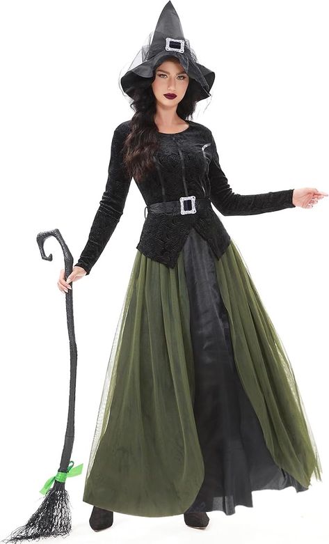 Costume For Women Halloween, Witches Costumes For Women, Up Cosplay, Plus Size Gothic, Teacher Halloween Costumes, Witch Cosplay, California Costumes, Witch Costumes, Costume For Women