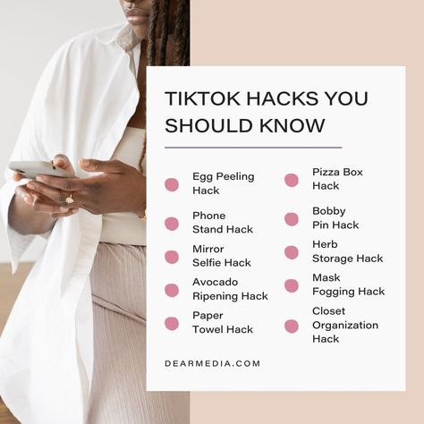 Ready to unlock the secrets of TikTok? Dive into 20 awesome hacks that will revolutionize your routines. From culinary delights to beauty brilliance, these tips will make you a TikTok pro! Let's get started. #TikTokHacks #DigitalTrends #LifeHacks Tiktok Success, Dear Media, Tiktok Hacks, Online Marketing Social Media, Tiktok Tips, Social Media Content Strategy, Social Media Management Services, Social Media Marketing Plan, Instagram Algorithm