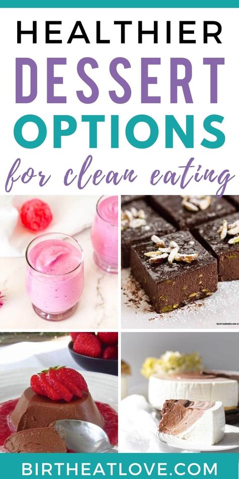 Super Healthy Desserts Clean Eating, Clean Eating Sweet Snacks, No Sweetener Desserts, Guilt Free Dessert Healthy, Healthy Dessert Recipes For One, Low Sugar Desserts Clean Eating, Healthy Dessert Ideas Clean Eating, Clean Eating Desserts Easy, Healthy Dessert Alternatives