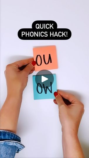 Ow Sound, Ou Words, Phonics Videos, Digraphs Activities, Letter Sound Activities, English Sounds, Playdough To Plato, Blends And Digraphs, Phonics Rules