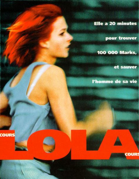 Run Lola Run, Jean Renoir, Septième Art, Film Poster Design, French Poster, Cinema Posters, Film Inspiration, Cinematic Photography, About Time Movie