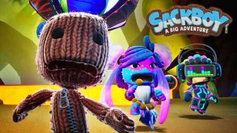 Sackboy A Big Adventure, Sack Boy, Its Game Day, Outside Games, Little Big Planet, Childrens Games, Valentine Fun, Big Adventure, Valentines Day Party