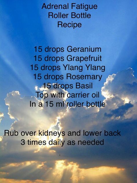 Adrenal Fatigue roller bottle recipe to help heal adrenals. Essential Oils For Adrenal Support, Adrenal Roller Blend, Organ Cleanse, Adrenal Fatigue Essential Oil Blend, Essential Oils For Adrenal Fatigue, Adrenal Fatigue Essential Oils, Adrenal Fatigue Roller Blend, Healing Burnout, Oils For Adrenal Fatigue