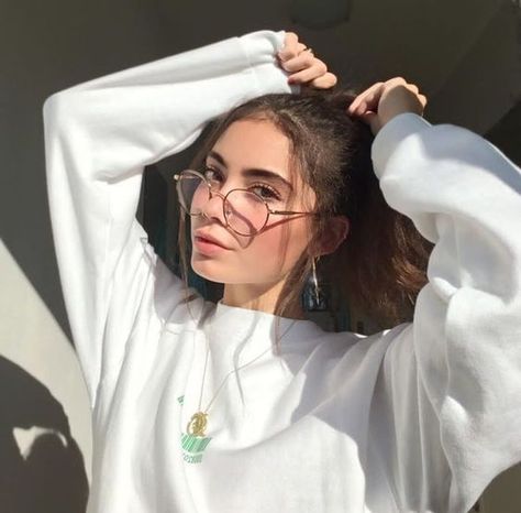 Woman With Glasses, A Woman, At Home, Paris, Hair, White, Instagram