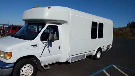 Shuttle Bus To Stealth Motorhome Conversion (FOR SALE) Shuttle Bus Conversion, Bus Conversion For Sale, Conversion Vans For Sale, Bus Rv Conversion, Nice Bus, Bus Motorhome, Minivan Camper, School Bus Camper, Minivan Camper Conversion