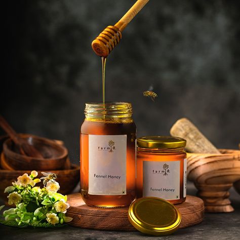 Honey Photography Ideas, Honey Photoshoot Ideas, Honey Product Photography, Honey Shoot, Bee Honey Design, Honey Photoshoot, Jam Jar Labels, Food Photography Dessert, Honey Jars