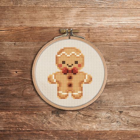 Cross Stitch Christmas Patterns Free, Cross Stitch Ornaments Patterns, Cross Stitch Christmas Gifts, Christmas Ornament Cross Stitch, Cross Stitch Ornaments, Ornament Cross Stitch, Stitch Ornaments, Santa Cross Stitch, Gingerbread Crafts