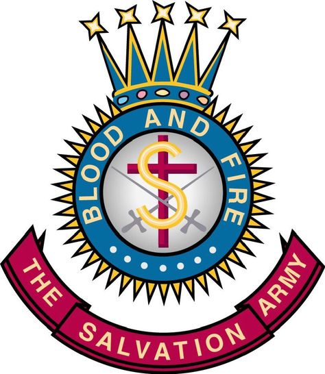 Crest Salvation Army Logo, Jesus Army, Sa Art, Military Terms, Army Symbol, Christian Soldiers, Army Ranks, Christian Missions, Army Logo