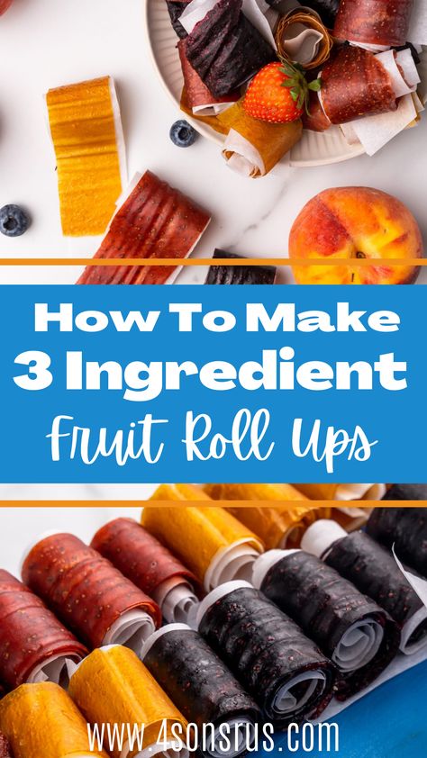 How To Make Fruit Roll Ups In Dehydrator, Healthy Fruit Roll Ups Homemade, Fruit Roll Up Recipe With Frozen Fruit, Organic Fruit Roll Ups, Applesauce Fruit Roll Ups, Mango Fruit Roll Up Recipe, Cherry Fruit Roll Up Recipe, Blueberry Fruit Roll Up Recipe, Natural Fruit Roll Ups