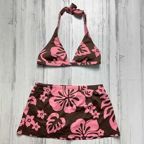 Hawaiian Swimsuit, 2000s Bathing Suits, 2000s Swimwear, 2000s Swimsuit, Y2k Swimwear, Y2k Bathing Suit, 2000s Bikinis, Y2k Beach, Aesthetic Swimsuit