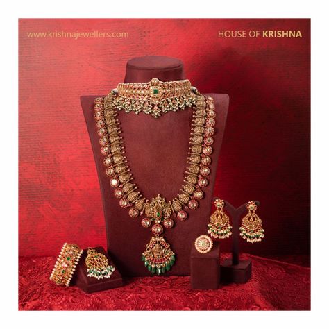 Bridal jewellery sets collection, latest bridal jewellery designs 2021, wedding jewellery sets with price,Indian bridal jewellery sets wholesale, bridal jewellery sets online Krishna Jewellery, Bridal Jewellery Inspiration, Wedding Jewelry Sets Bridal Jewellery, Bridal Necklace Designs, Gold Pearl Jewelry, Silver Jewelry Accessories, Gold Bridal Necklace, Beautiful Gold Necklaces, Bridal Jewelry Collection