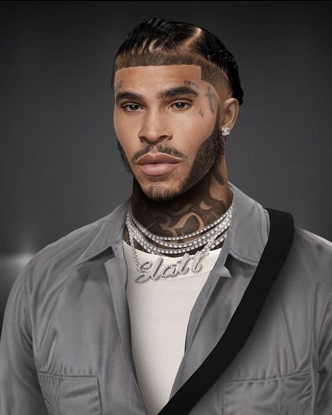 Second Life Black Male, Second Life Male Avatar, Second Life Avatar Men, Gta Characters, Sims4 Skin, Sims Face, Prince Family, Male Sims, Sims 4 Men Clothing