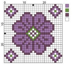 Biscornu Cross Stitch, Pixel Crochet, Graph Paper Art, Tapestry Crochet Patterns, Pola Kristik, Cross Stitch Heart, Mini Cross Stitch, Pixel Pattern, Pixel Art Pattern