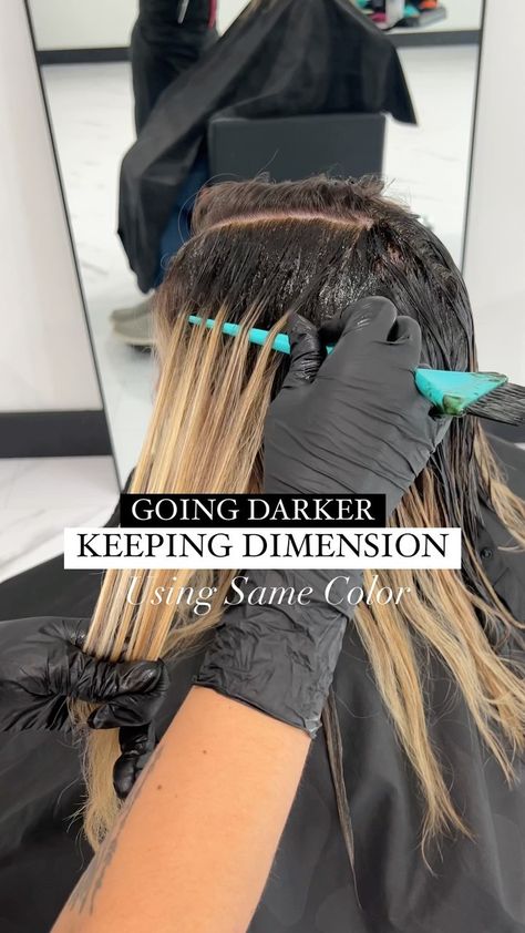 Diy Root Smudge Hair, Dark Underneath Hair Light On Top, Going Darker From Blonde, Root Smudge Blonde, Lightening Dark Hair, Bob Haircuts With Bangs, Chin Length Haircuts, Bangs Bob, Demi Permanent