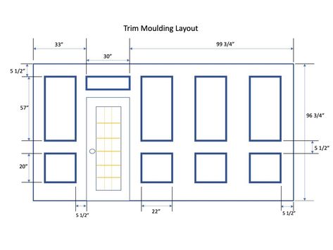 Box Molding On Walls With Windows, How To Measure For Box Molding, Wall Trim Entryway, Box Molding On Walls Living Room, Wall Trims, Organization Life Hacks, Box Molding, Organization Life, Wall Molding Design