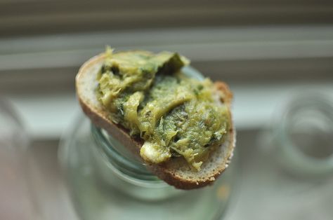 This long-cooked zucchini butter is the best way I know to transform summer squash into a flavorful spread, perfect for toast or tossing with pasta. Preserve Zucchini, Zucchini Butter, Fermenting Recipes, Zucchini Dip, Food In Jars, Spread Recipes, Meals In A Jar, Garden Recipes, Zucchini Recipes