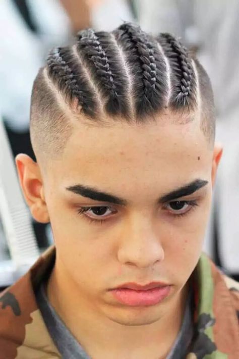 Hairstyles For Teenage Guys, Stylish Braids, Man Hairstyle, Mens Modern Hairstyles, Men Braids, Cornrow Hairstyles For Men, Braids For Boys, Braids Styles, Mens Braids