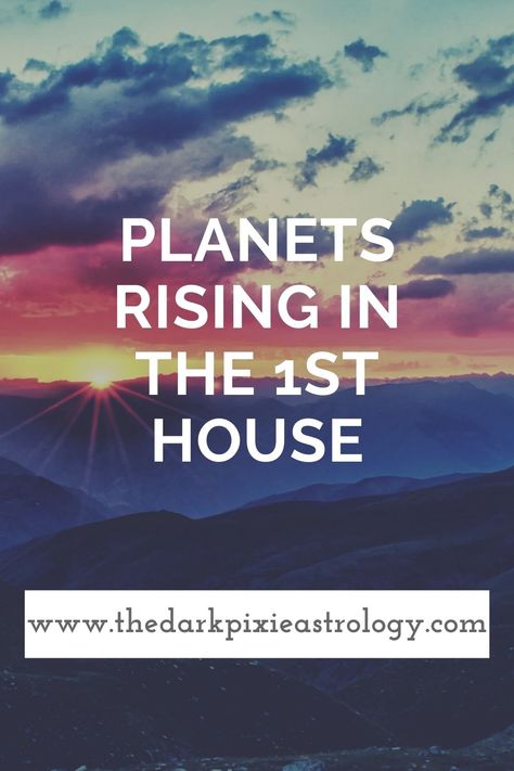 1st House Astrology, House Astrology, House In Astrology, Dark Pixie, Astrology Houses, Black Moon Lilith, 1st House, Yearly Horoscope, Learn Astrology