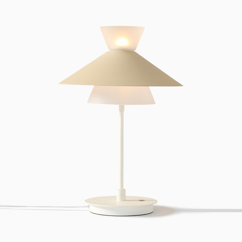 billy-cotton-bennett-table-lamp-h12243 Loftie Lamp, Billy Cotton, New West, Room Planner, Desk Lamps, Key Details, West Elm, Color Theory, Store Design