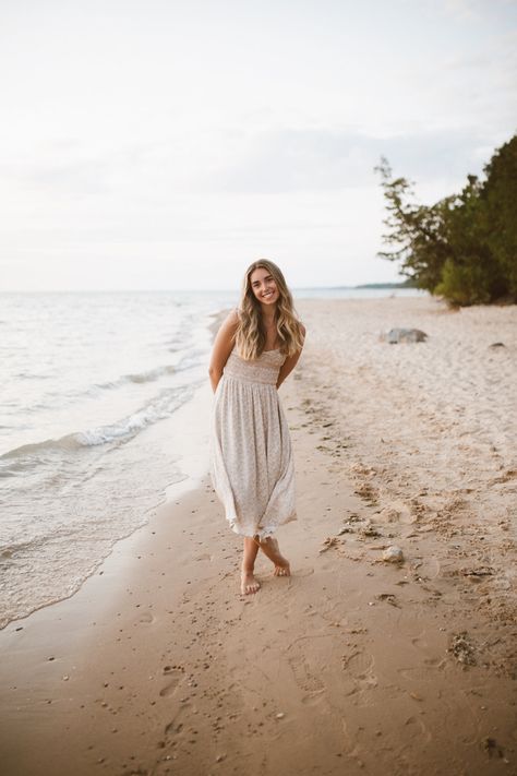 Boho Beach Photos, Beach Portrait Poses, Beach Pictures Senior, Beach Poses Senior Pictures, Senior Girl Beach Session, Sunset Beach Senior Pictures, Sunrise Senior Pictures, Senior Pictures On Beach, Senior Photos On The Beach