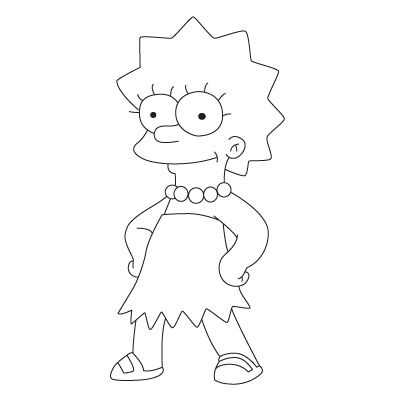 how to draw lisa simpson Lisa Simpson Drawing, Simpsons Drawings, Simpsons Characters, Drawing Lessons For Kids, Matt Groening, Princess Drawings, Comics Art, Rock Painting Art, Learn How To Draw