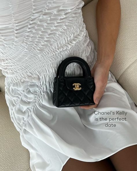 Your summer style is missing a Kelly. 🛍️💖 Message is to secure yours. Available in multiple colors. #PersonalShopping You ask, we deliver. 🔎Chanel Kelly, Chanel Shopper, Mini bags, Summer Style, summer outfits, designer handbags. Chanel Mini Kelly, Chanel Kelly, Chanel Shopper, Mini Kelly, Chanel Mini, Kelly Bag, Perfect Date, Style Summer, Mini Bags