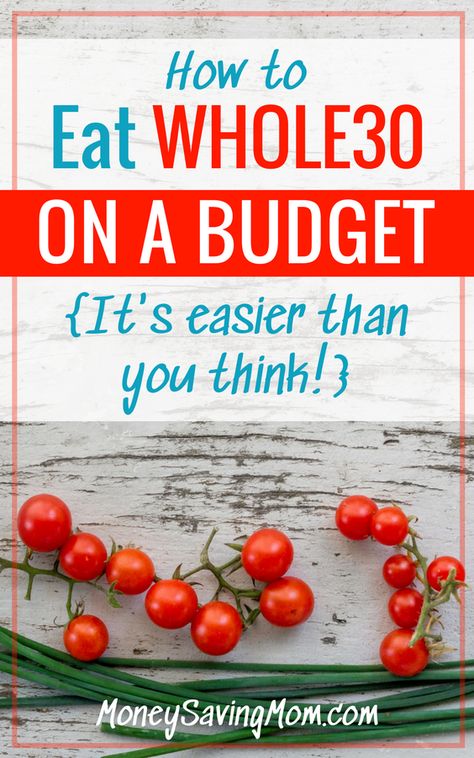 Eat Whole30 on a budget with these GREAT savings tips!! It's actually way easier than you think! Whole 30 On A Budget, Budget Money, Savings Tips, Money Saving Mom, Healthy Recipes On A Budget, Paleo Whole 30, Low Carb Breakfast, Whole 30 Recipes, Eating Plans