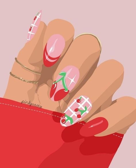 Nail Illustration, Finger Biting, Ig Nails, Business Packages, Creative Nail Art, Creative Birthday Cards, With Nails, Book Illustration Art, Birmingham City