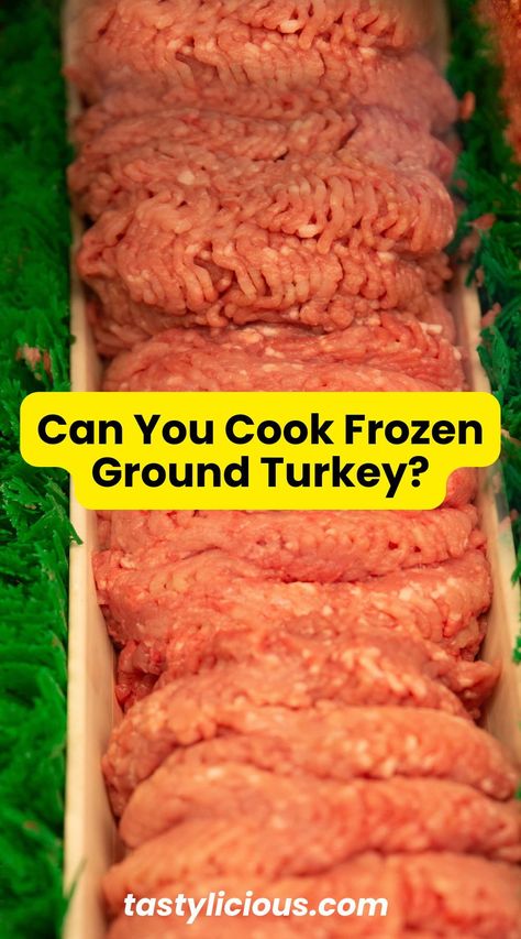 Can You Cook Frozen Ground Turkey | Is it bad to cook frozen ground turkey | how to cook frozen ground turkey in air fryer | summer dinner recipes | healthy lunch ideas | dinner ideas | breakfast ideas | easy healthy dinner recipes Frozen Ground Turkey Crockpot Recipes, Frozen Ground Turkey Recipes, Turkey In Air Fryer, Ground Turkey Crockpot Recipes, Breakfast Ideas Easy Healthy, Turkey Chops, Turkey Crockpot Recipes, Best Fish Recipes, Baking For Beginners