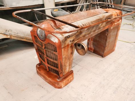 Old door bench