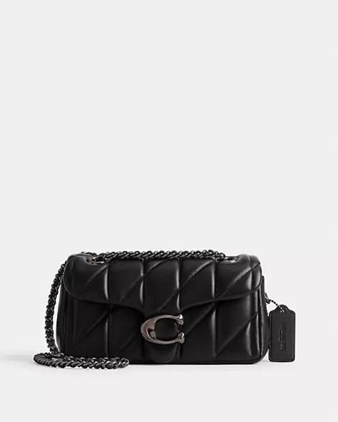 All Women's | COACH® Tabby Shoulder Bag, Coach Tabby, Structured Bag, Signature Hardware, Small Shoulder Bag, Quilted Leather, Leather Chain, Nappa Leather, Shoulder Bag Women