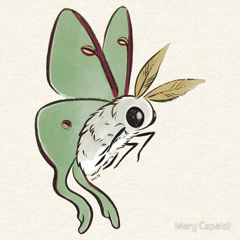 Fuzzy Moth Drawing, How To Draw Moths, Fuzzy Moth Tattoo, Cute Moth Art, Cute Moth Tattoo, Moth Cartoon, Cute Bug Drawing, Moth Doodle, Luna Moth Drawing