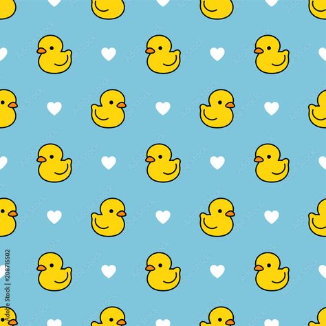 Duck Pattern Wallpaper, Duck Wallpaper Laptop, Collage Wallpapers, Pet Diy, Laptop Wallpapers, Duck Cartoon, Water Background, Cute Duck, Rubber Ducky