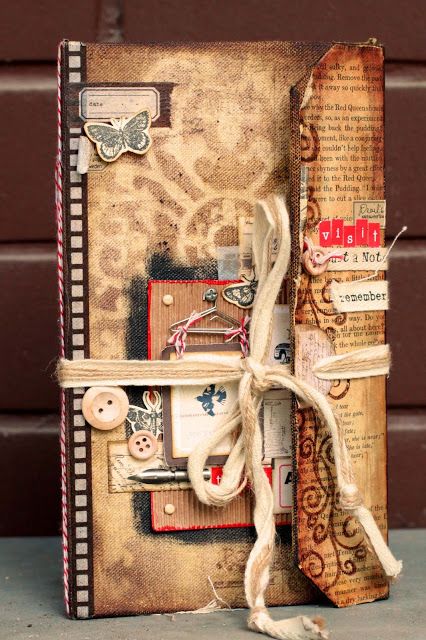 glooshmoo: Made From Scratch Altered Book Journal, Smash Journal, Scrap Album, Mini Journal, Mini Scrapbook, Up Book, Mini Scrapbook Albums, Album Book, Made From Scratch