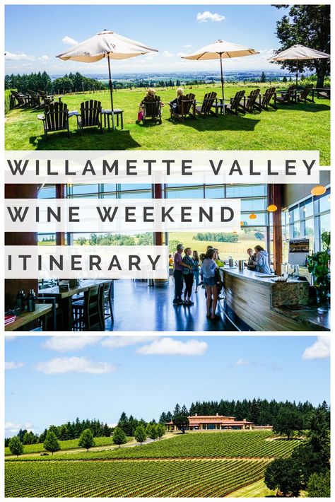 Oregon Wineries, Oregon Wine Country, Oregon Road Trip, Weekend Itinerary, Willamette Valley, Wine Top, Wine Travel, Oregon Travel, Top Restaurants