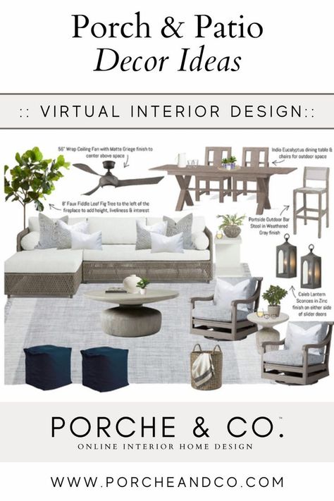 Decor Mood Board, Interior Patio, Bnb Ideas, Modern Classic Home, Patio Design Ideas, Outdoor Space Design, Outdoor Patio Designs, Board Designs, Outdoor Living Decor