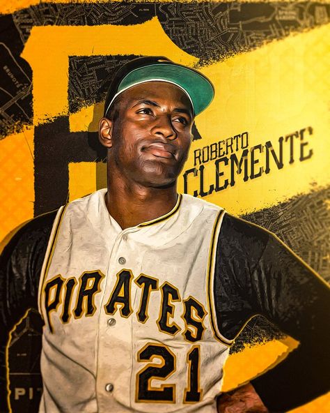 (19) MLB on Twitter: "Today, we remember Roberto Clemente, a great baseball player and an even better person. https://t.co/NoGx39S4J1" / Twitter Puerto Rico Images, Roberto Clemente, Pirates Baseball, Puerto Rican Pride, Fan Poster, Nike Mercurial, Better Person, Pittsburgh Pirates, Office Decoration