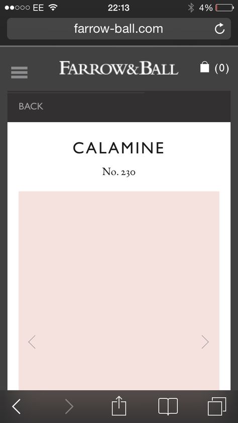 Calamine F&B Calamine Farrow And Ball, Farmhouse Color Scheme, Vintage Pink Bathroom, Farrow Bal, Paint Colors For House, Colors For House, Snug Room, Farm House Colors, Farrow And Ball Paint