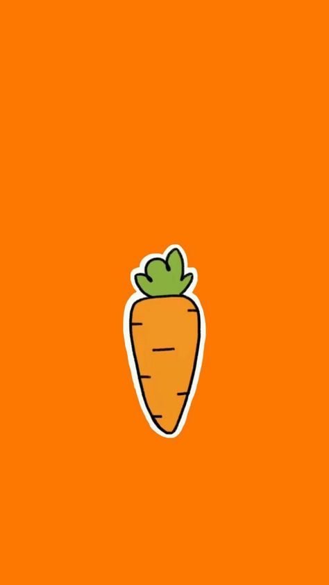 Cute Carrot Wallpaper, Carrot Cartoon Drawing, Carrot Wallpaper Cute, Carrot Illustration Cute, Carrot Doodle, Carrot Wallpaper, Carrot Cartoon, Carrot Drawing, Cute Carrot